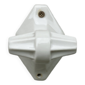 Porcelain coat hook, art-deco
