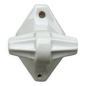 Porcelain coat hook, art-deco