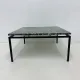 Mid-century modern green marble coffee table, 1970s