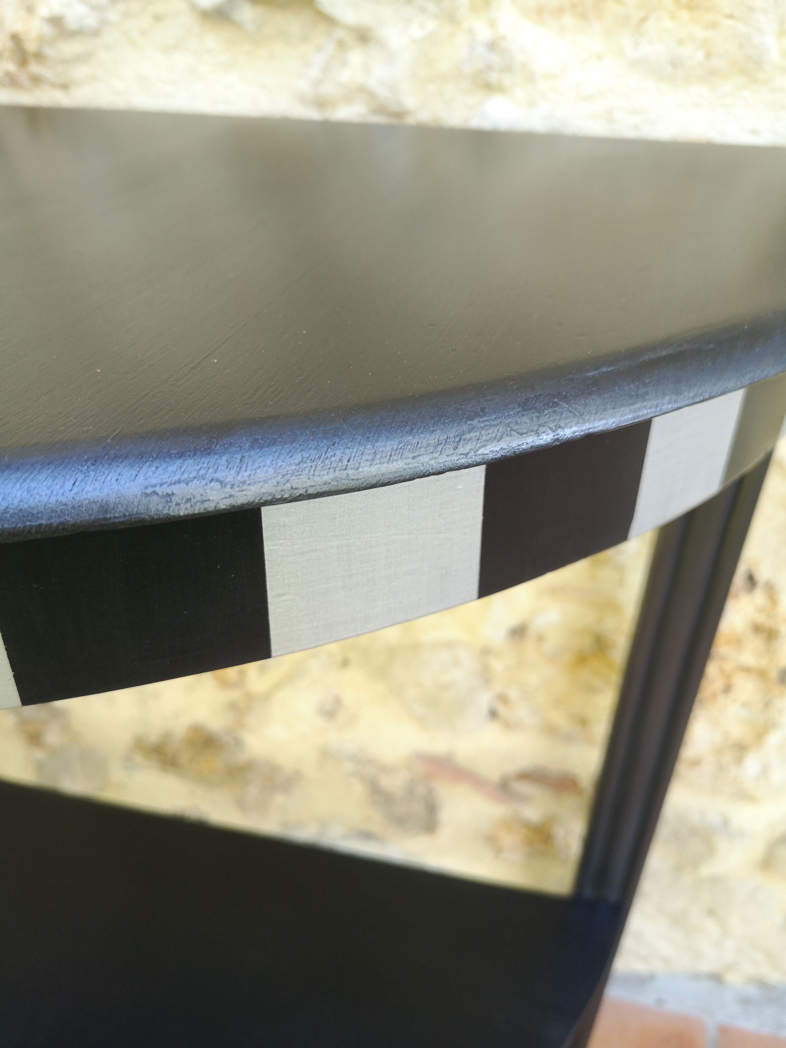 Console demi lune
