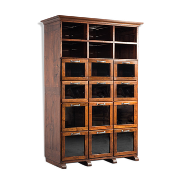 Modern vintage wooden chest