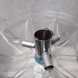 Sompex pendant lamp of perspex made by Paul Secon