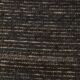 Tapis kilim de couloir marron foncé vintage