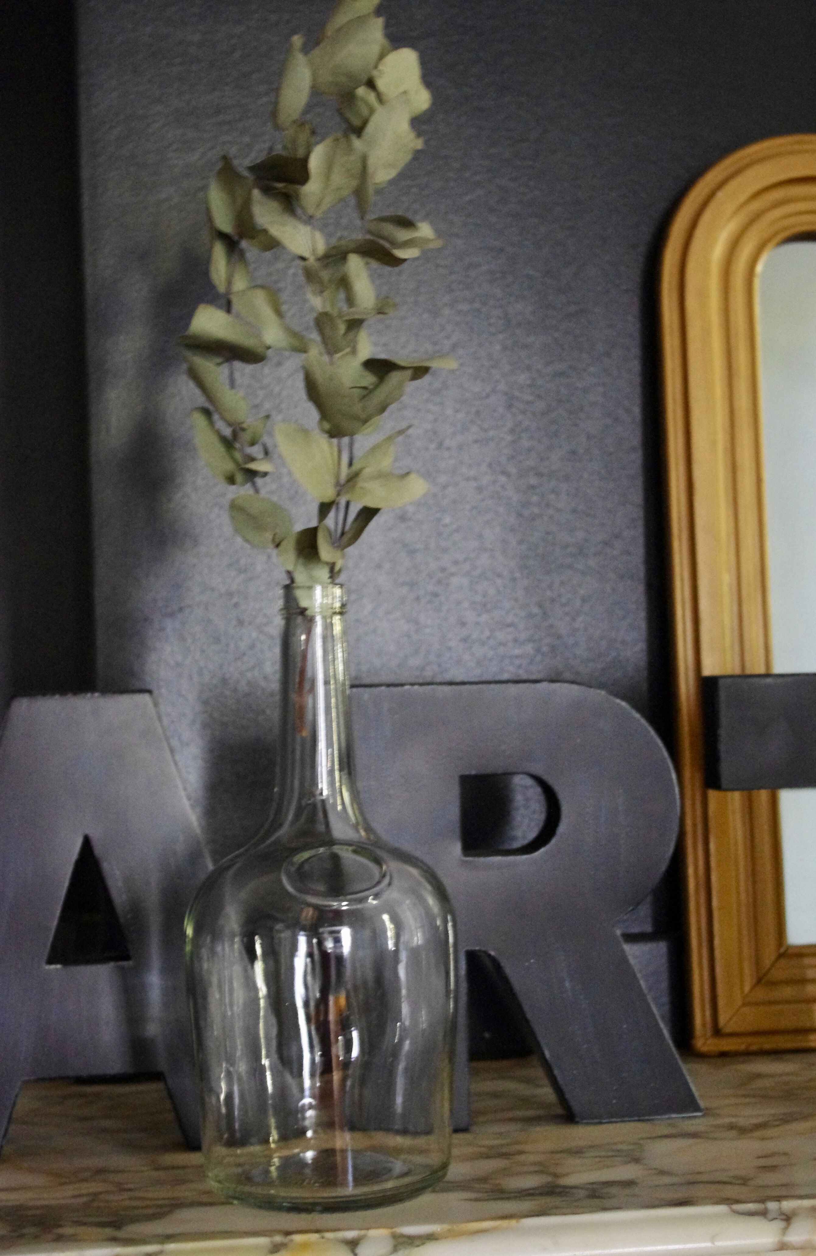 Bonbonne verre transparent