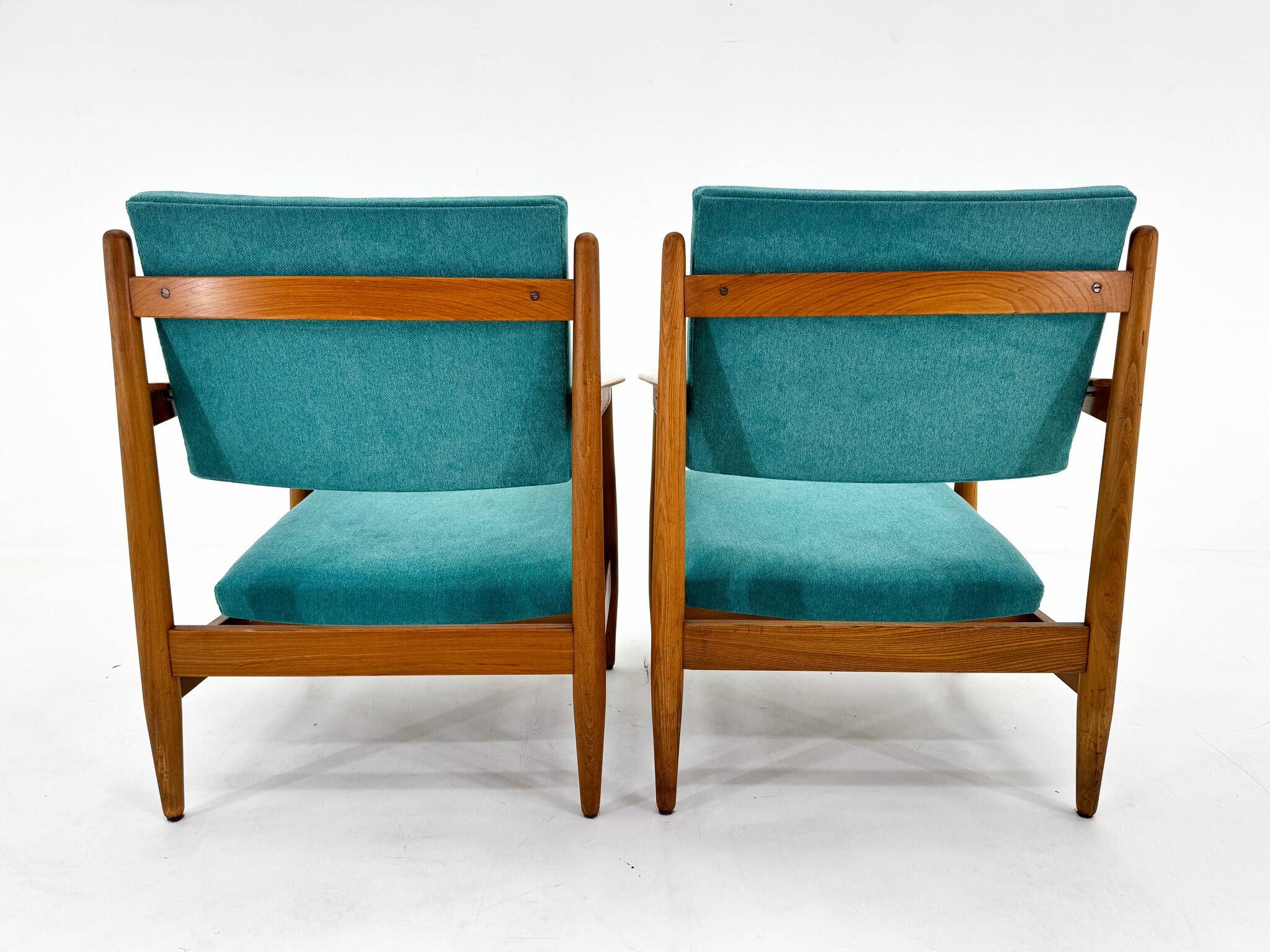 Paire de fauteuils vintage, Tchécoslovaquie, 1970
