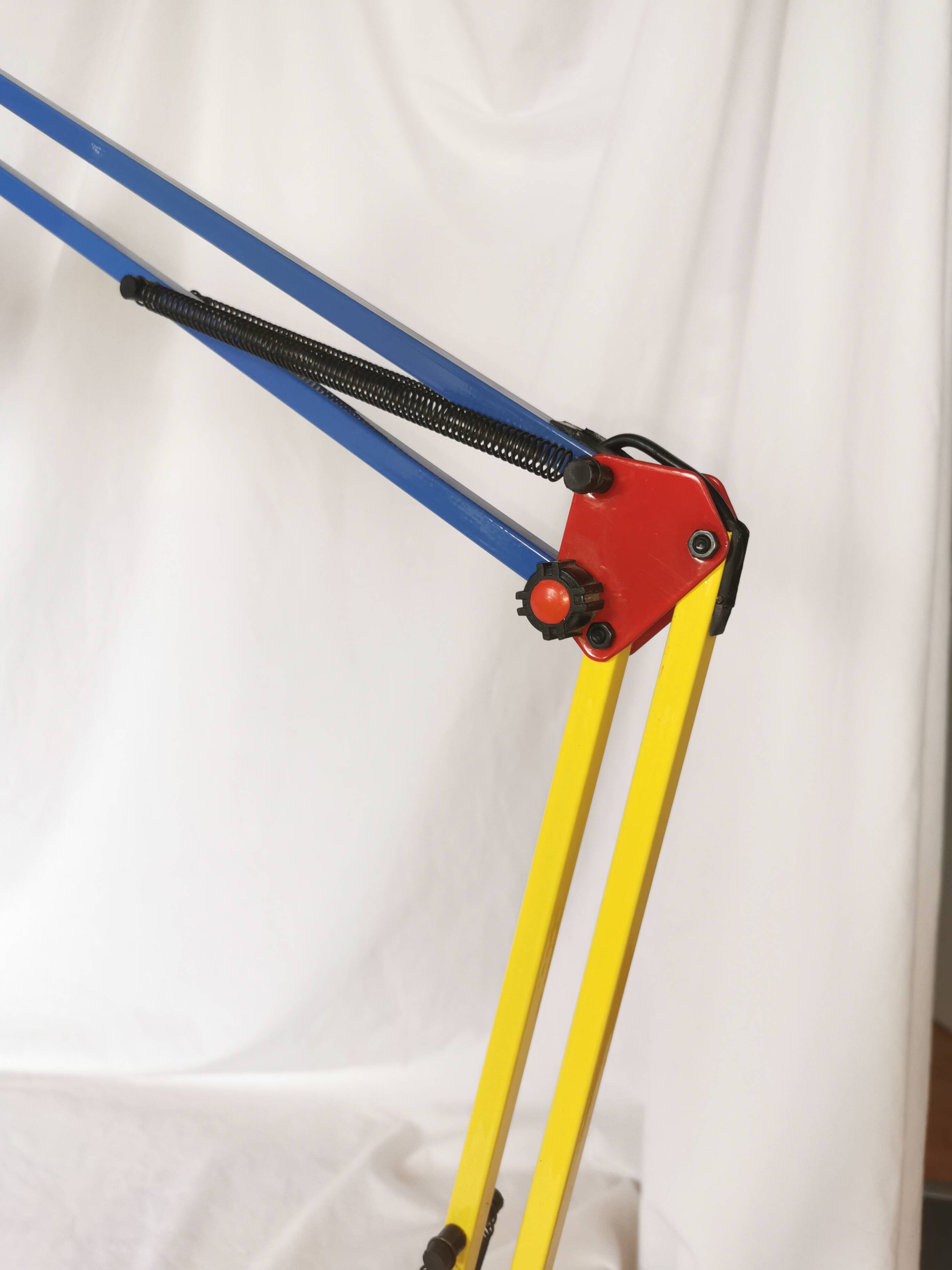 Architect lamp, articulated, multicolor, postmodern, 1980