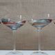 Multi-colored crystal glasses