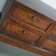 Antique French Oak Apothecary / Filing Cabinet Folding Doors, Early 20th Ce