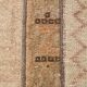 2x9 Soft Pastel Brown & Beige Turkish Runner Rug, 61x266Cm SK 21389