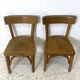 Paire de chaises d'enfant baumann 50's