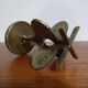 Brutalist Bronze Candleholder, 1960s