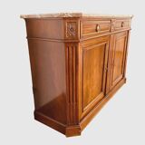 Directory style sideboard in mahogany and 19th century veneer