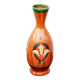 Vase Art Nouveau Torhout Flamand Belge 35cm de haut
