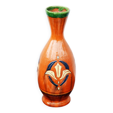Vase Art Nouveau Torhout Flamand Belge 35cm de haut