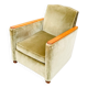 Fauteuil club art déco