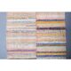 Vintage Turkish hand-knotted wool cotton beige kilim runner rug 85x260