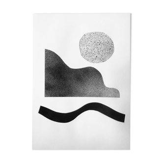 Fragments003 - Collage and aerosol