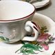 Coffee service, Luneville France. 6 cups 6 under cups