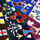 Moroccan Berber carpet Boucherouite 273 x 124 cm Excellent condition