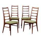 Set of 4 Scandinavian rosewood chairs by Niels Koefoed