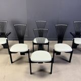 Totem chairs by Torstein Nilsen for Westnofa, 1980s set of 6