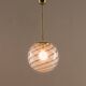 Murano globe pendant lamp by Lino Tagliapietra, Italy 1970s