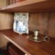 Chouette miroir en laiton