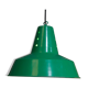 Industrial lamp shed lampshade in green aluminum