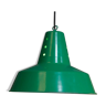Industrial lamp shed lampshade in green aluminum