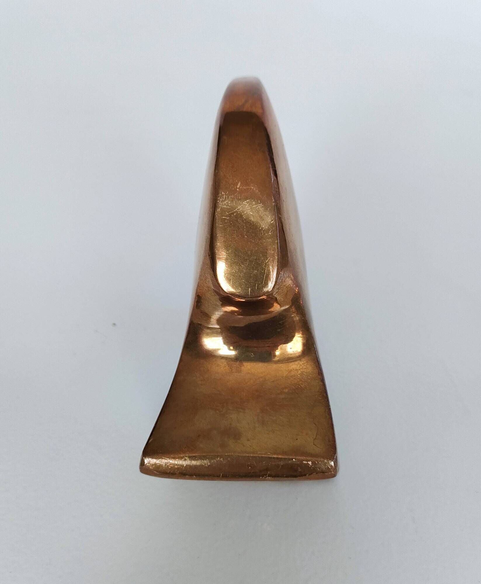 André Bloc - Sculpture/Modernist Ashtray Angel Fish - 50s - Bronze
