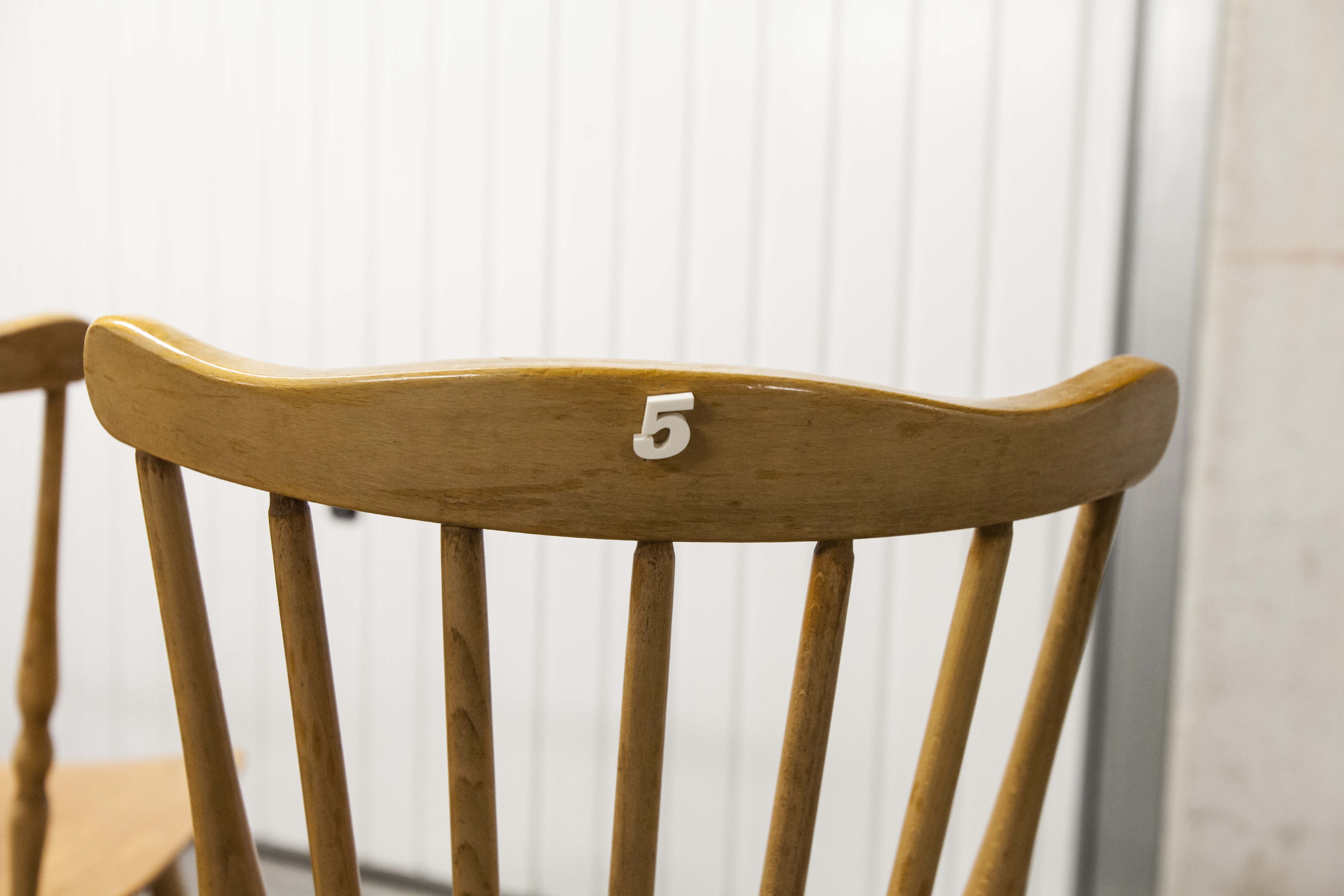 Set of 8 Baumann chairs "Florida"