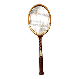 Vintage Adidas Nastase Competition Tennis Racket + Zephyr Press