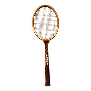 Vintage Adidas Nastase Competition Tennis Racket + Zephyr Press