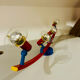 Ceiling light 4 Spots Shiny Vintage Germany 1980s