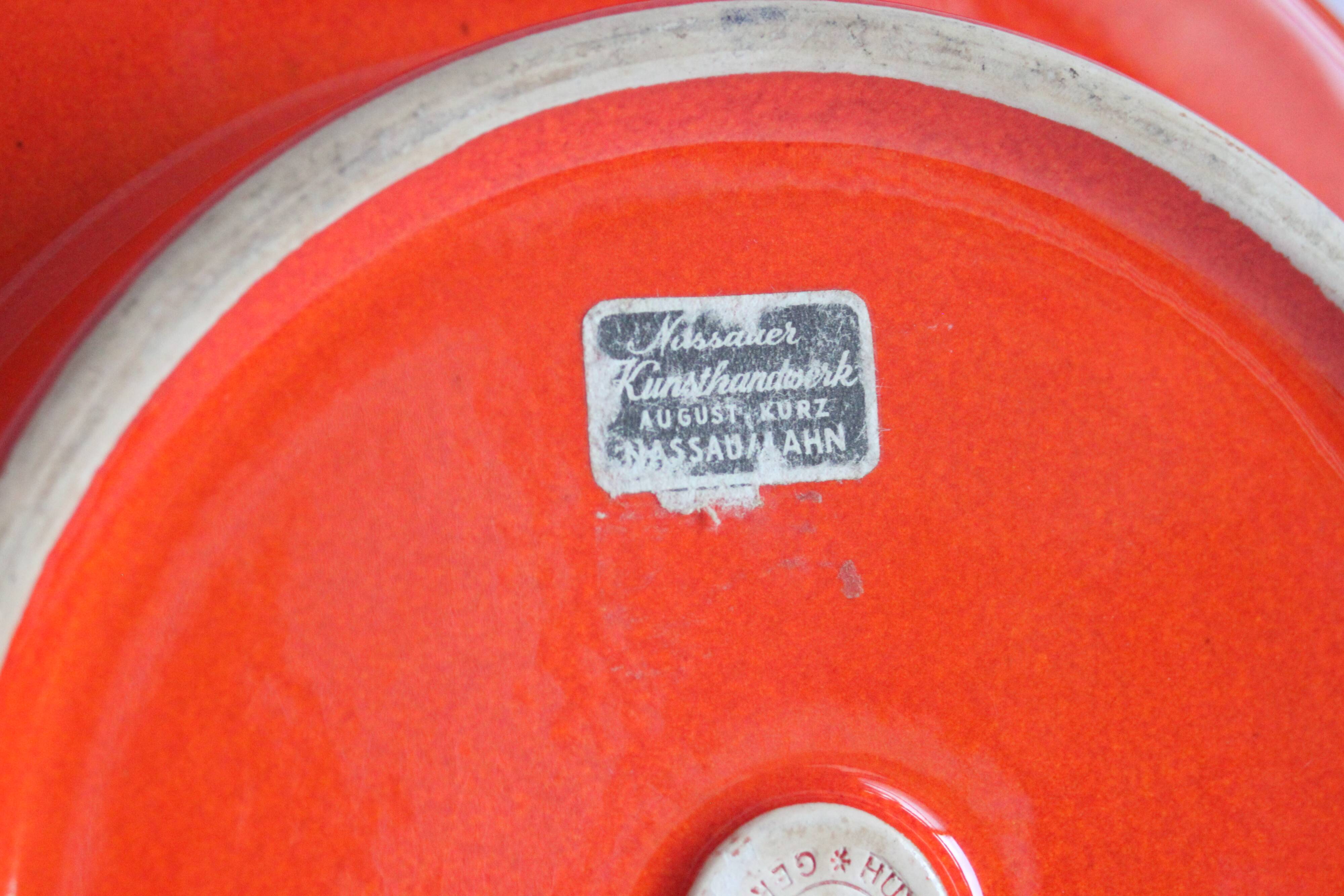 Hutschenreuther trinket bowl or vide-poche, 1970s.