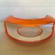Orange and white mail rack Guzzini made in Italy