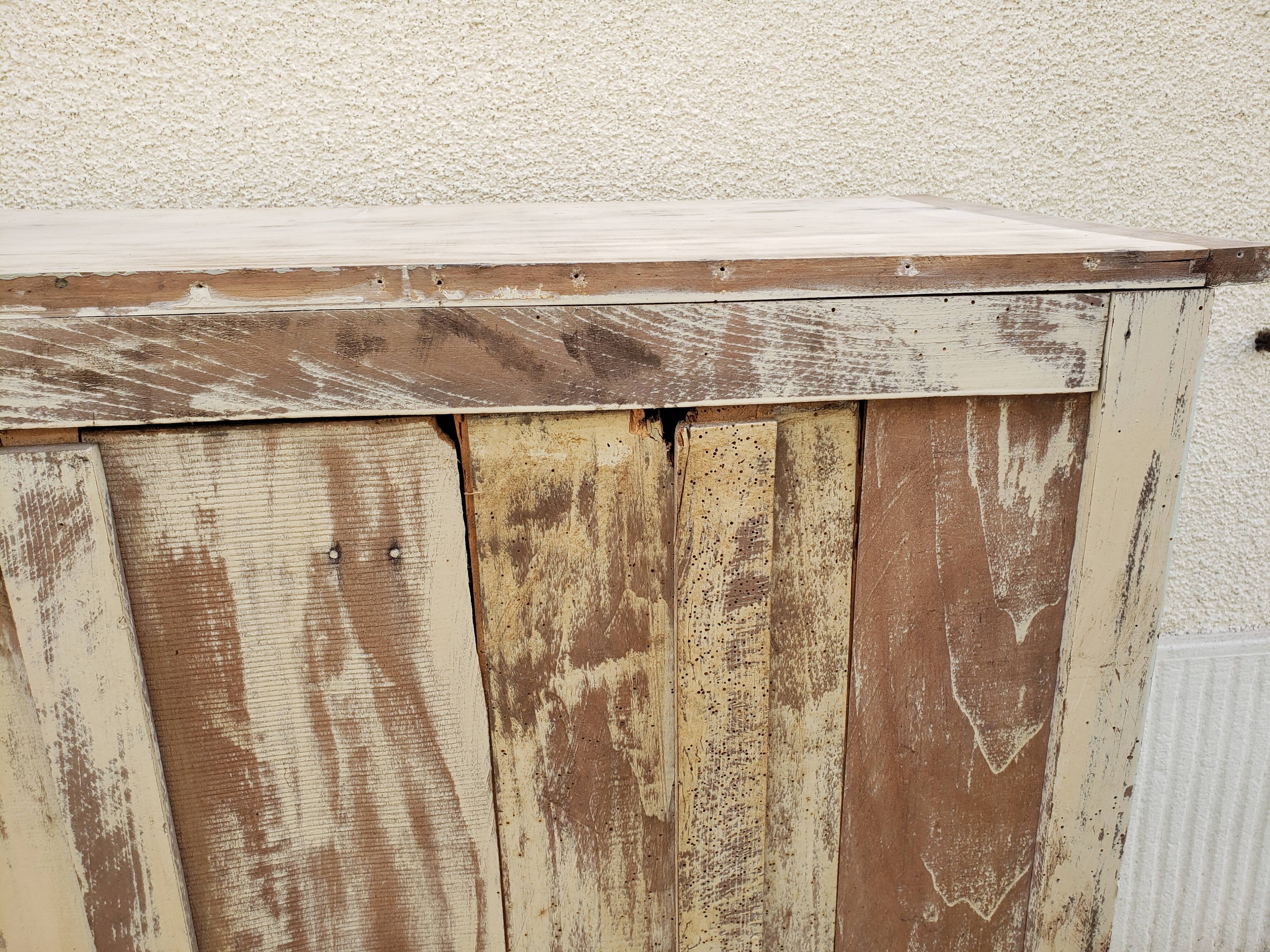 Parisian buffet patina old "anglet"