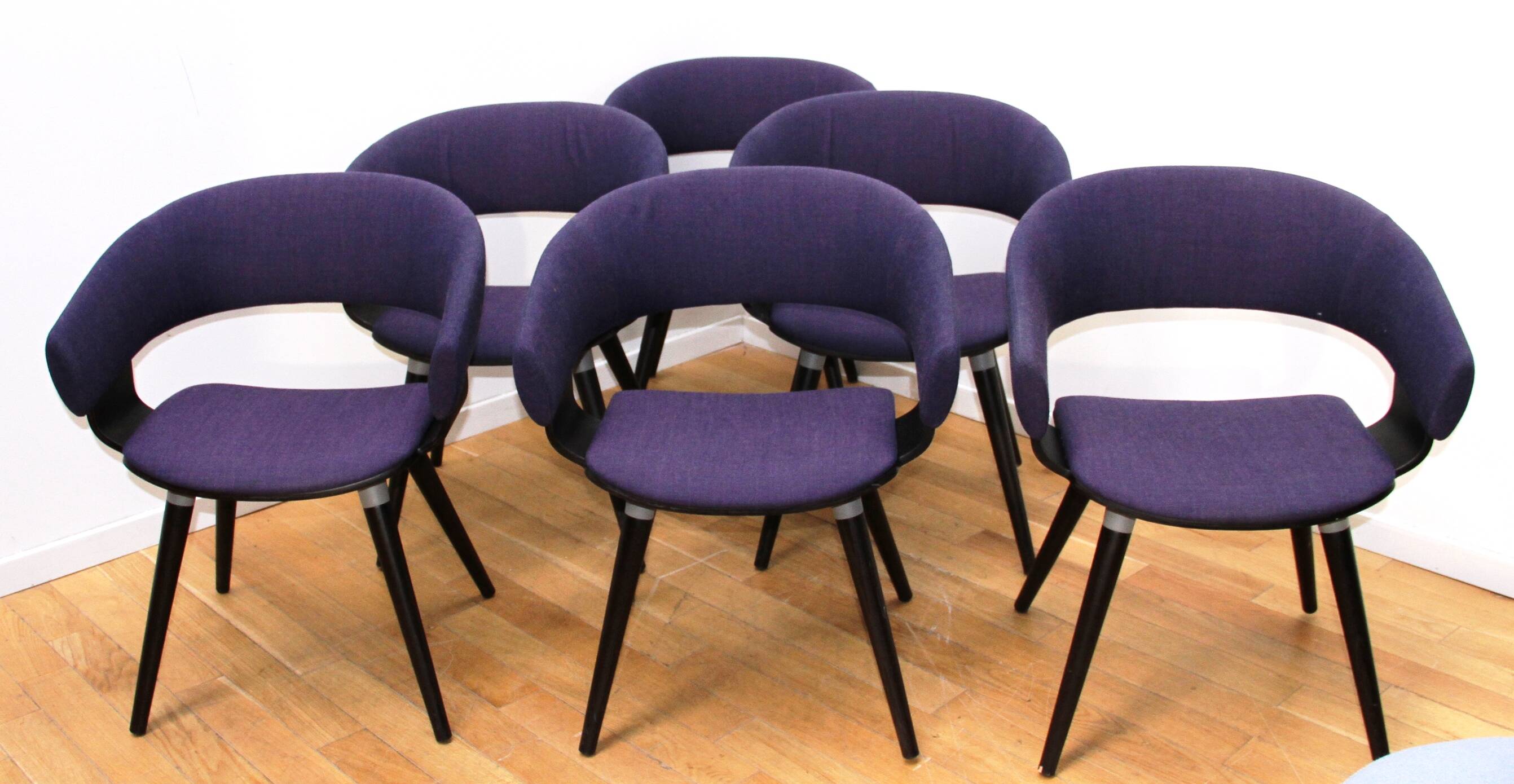 Set of 6 Mollie Chairs, Allermuir