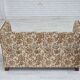 1950s, Danish 2-seater sofa, beige/ brown furniture fabric, oak wood.