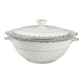 Longwy France earthenware soup tureen, Trianon model