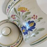 Pot Keraluc Quimper floral Breton hand-painted