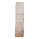 3x12 Pale Orange Beige Turkish Vintage Runner Rug, 86x352Cm SK 18322