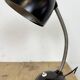 Vintage Brown Bakelite Gooseneck Table Lamp, 1960s