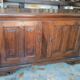 Grand Buffet Antique Du 17ème Siècle En Noyer Du Nord De l'Italie