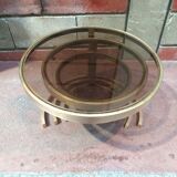 Tables giggle bronze and smoked glass