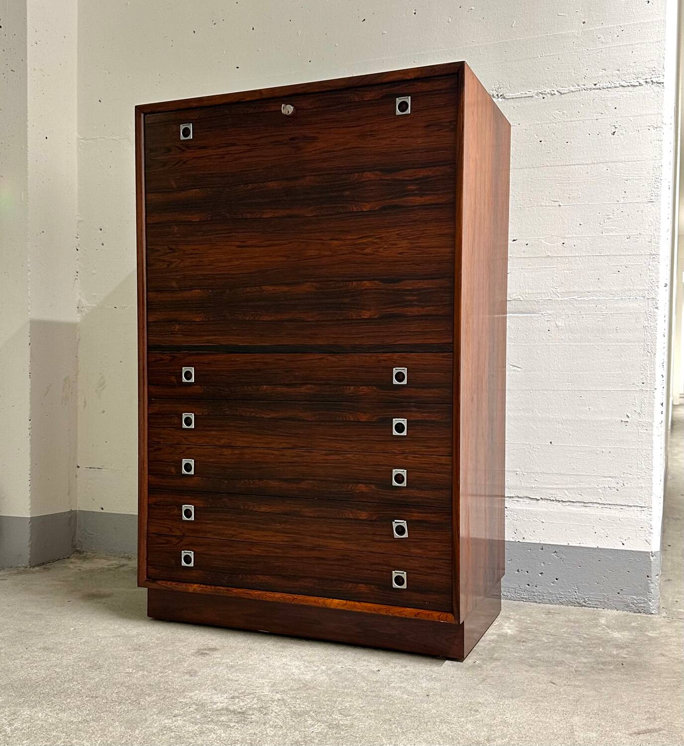 Arne Vodder Palisander Secretary in Palisander for Sibast 60s