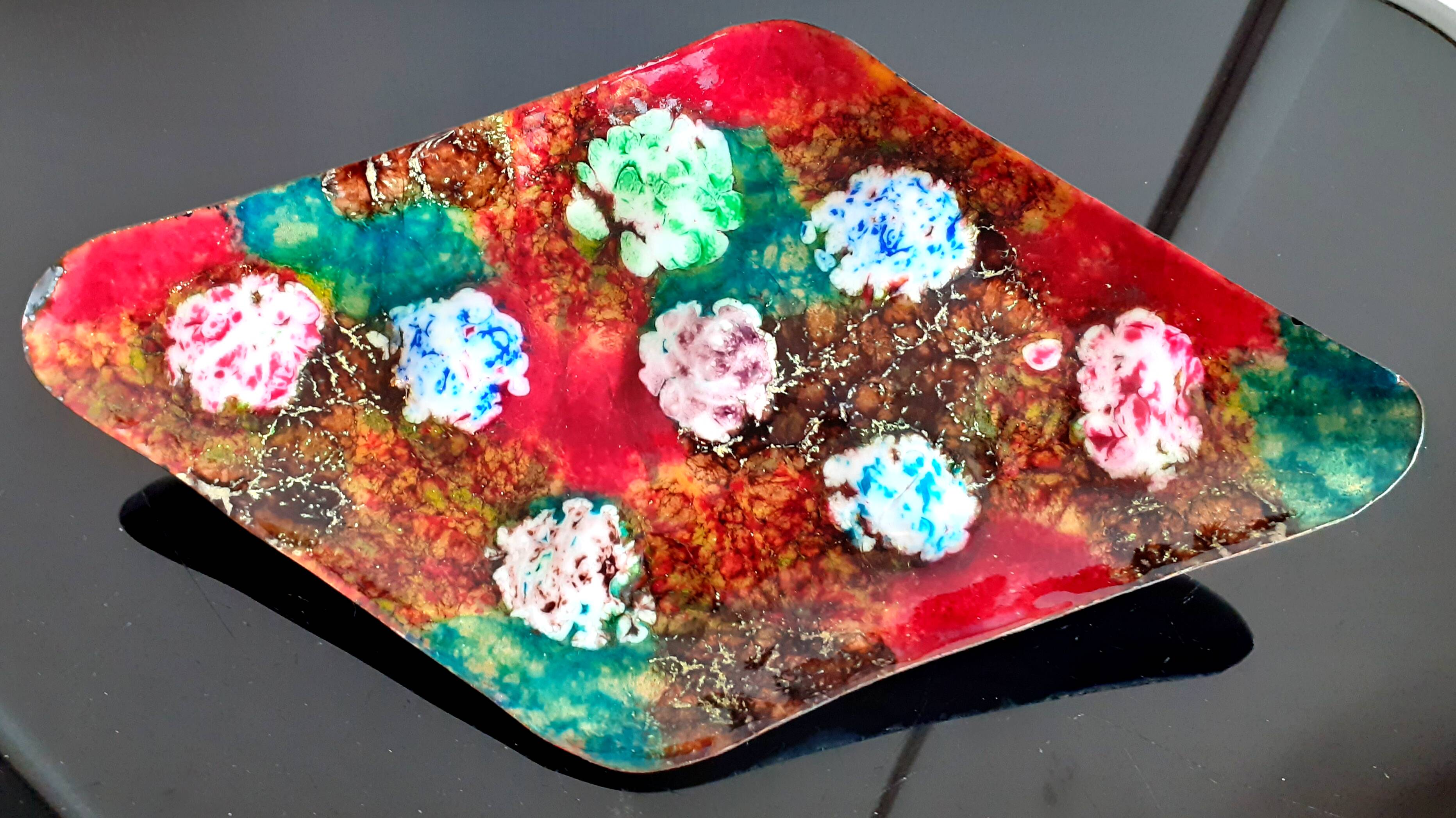 27.5 cm enameled pocket emptier