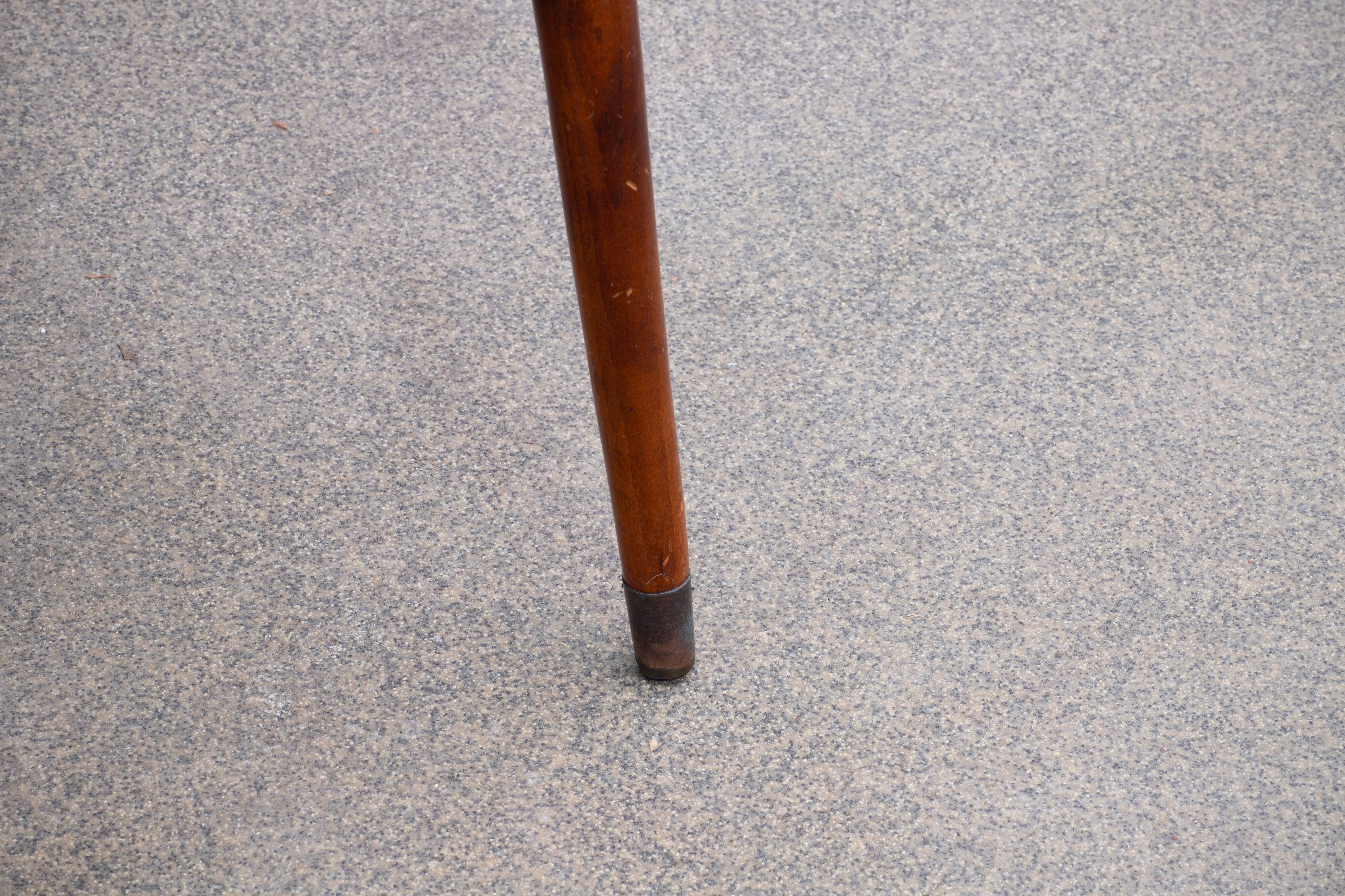 Scandinavian mahogany dining table 1960