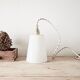 Baladeuse opaline blanche