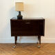 1960s bar cabinet on wheels